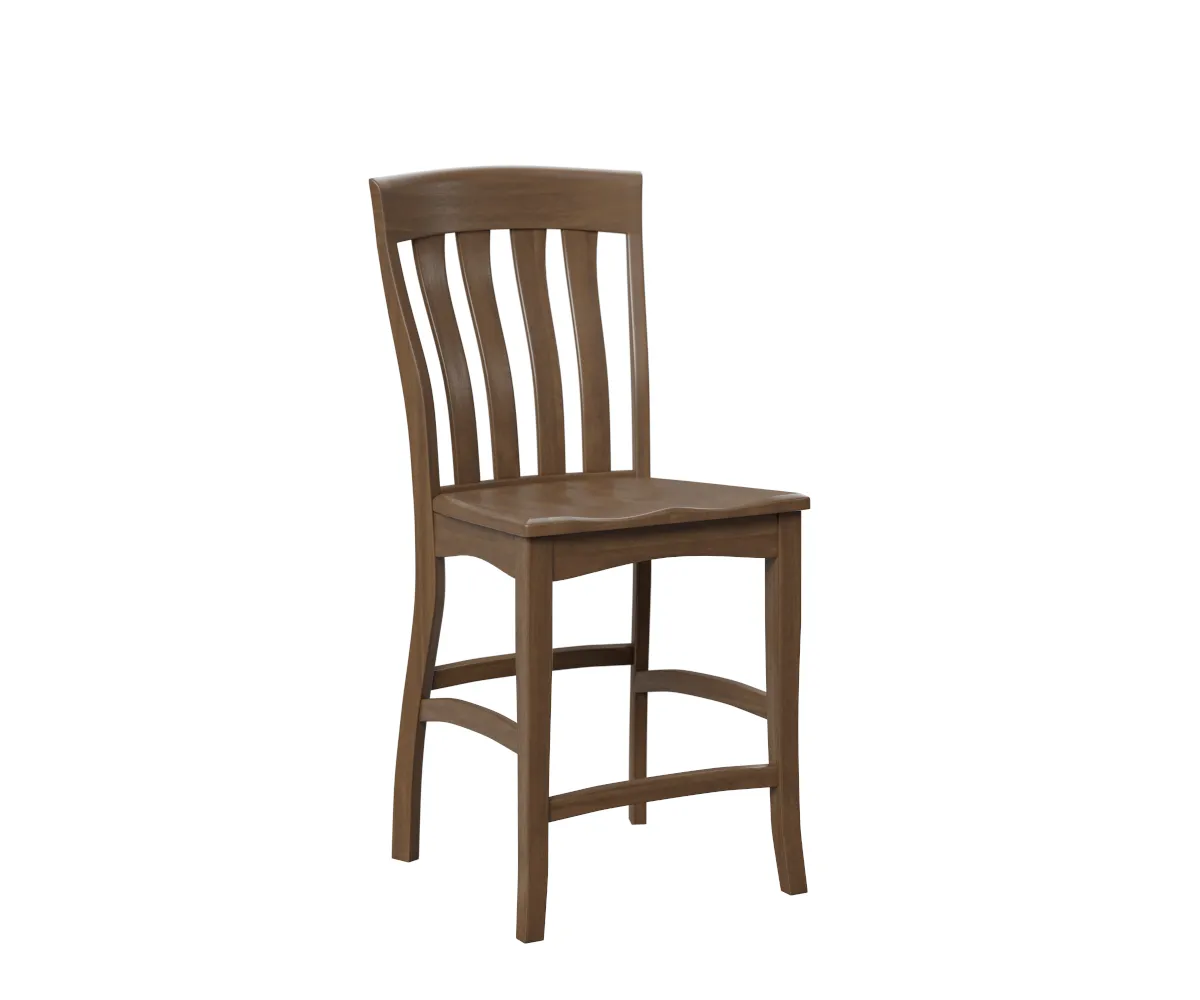 Roland 24" Stationary Bar Chair