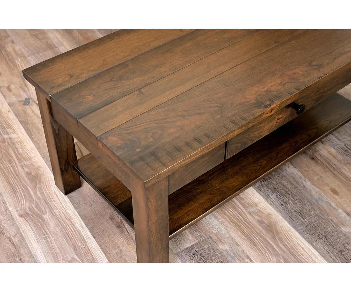 Barn Loft Firebox TV Stand - 80" - Image 2